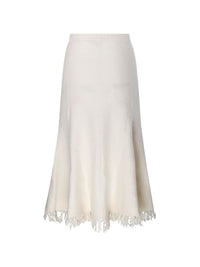 Bottega Veneta Women Wool Long Skirt