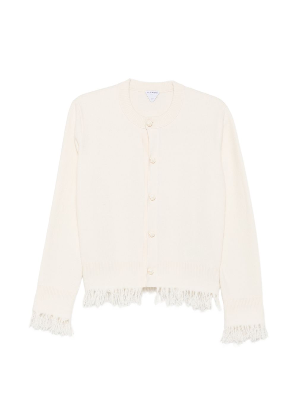 Bottega Veneta Women Wool Fringed Cardigan