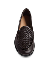 Bottega Veneta Women Silenzio Leather Loafers