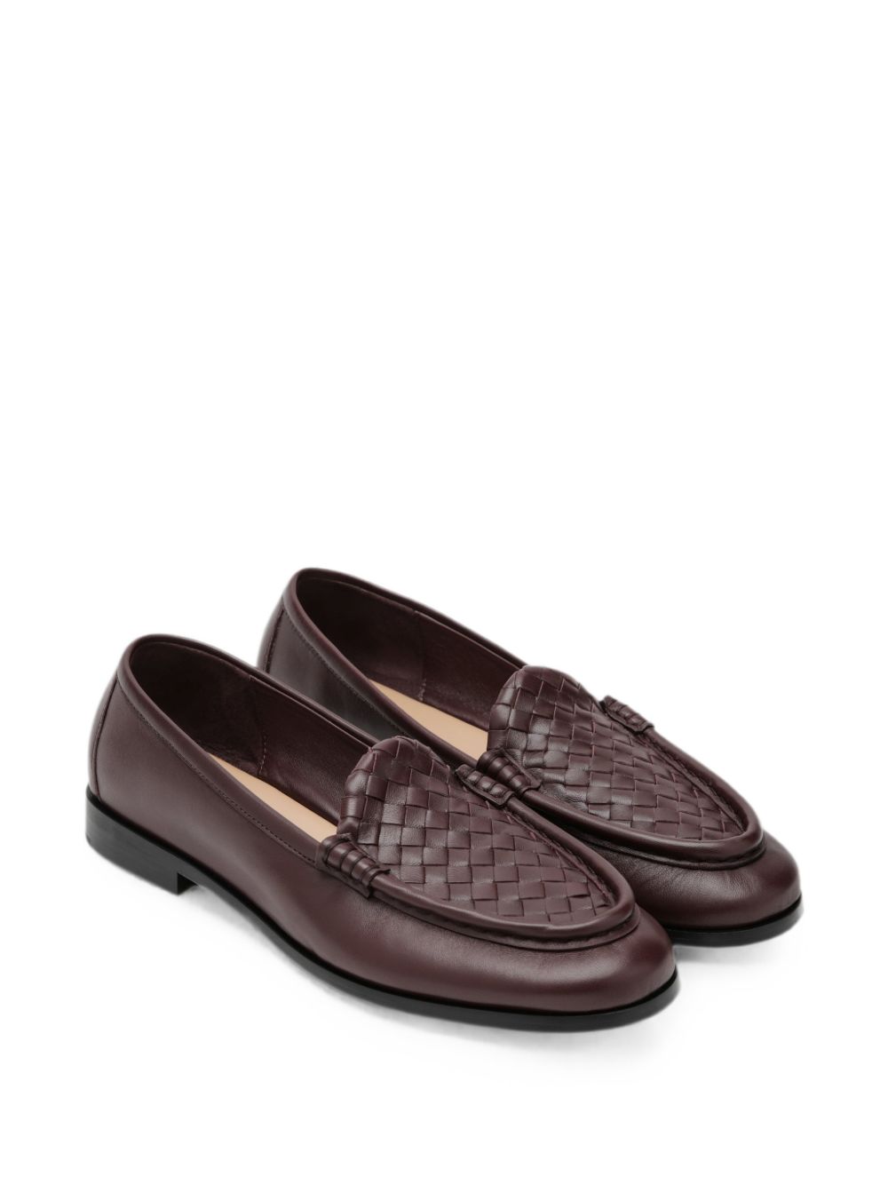 BOTTEGA VENETA Bottega Veneta Women Silenzio Leather Loafers