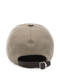 Brioni Men Technical Cashmere Baseball Cap