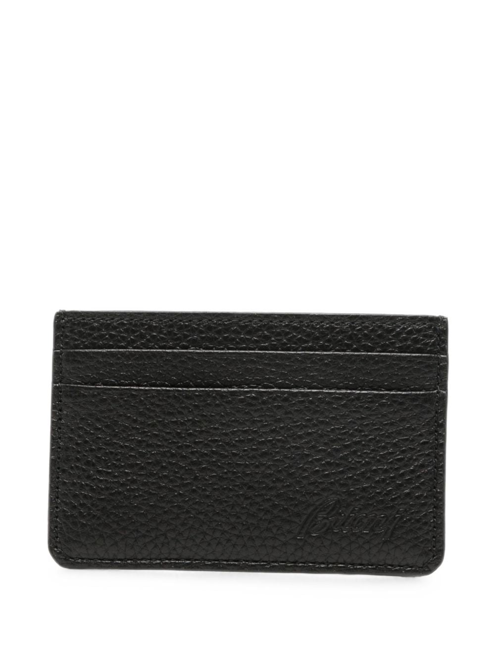 Brioni Men Leather Credit Card Case