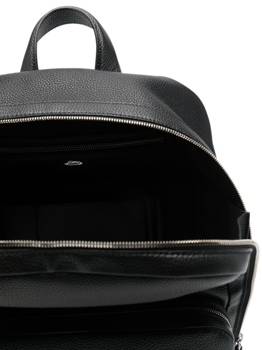 Brioni Men Leather Backpack
