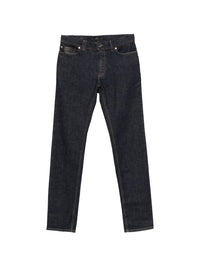 Brioni Men Cotton And Cashmere Denim Jeans