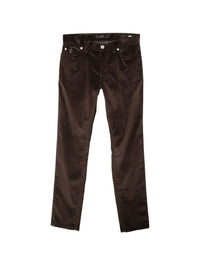 Brioni Men Velvet Cotton Trousers
