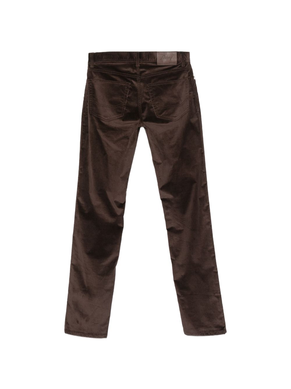 Brioni Men Velvet Cotton Trousers