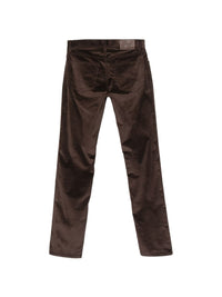 Brioni Men Velvet Cotton Trousers