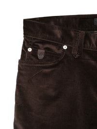 Brioni Men Velvet Cotton Trousers