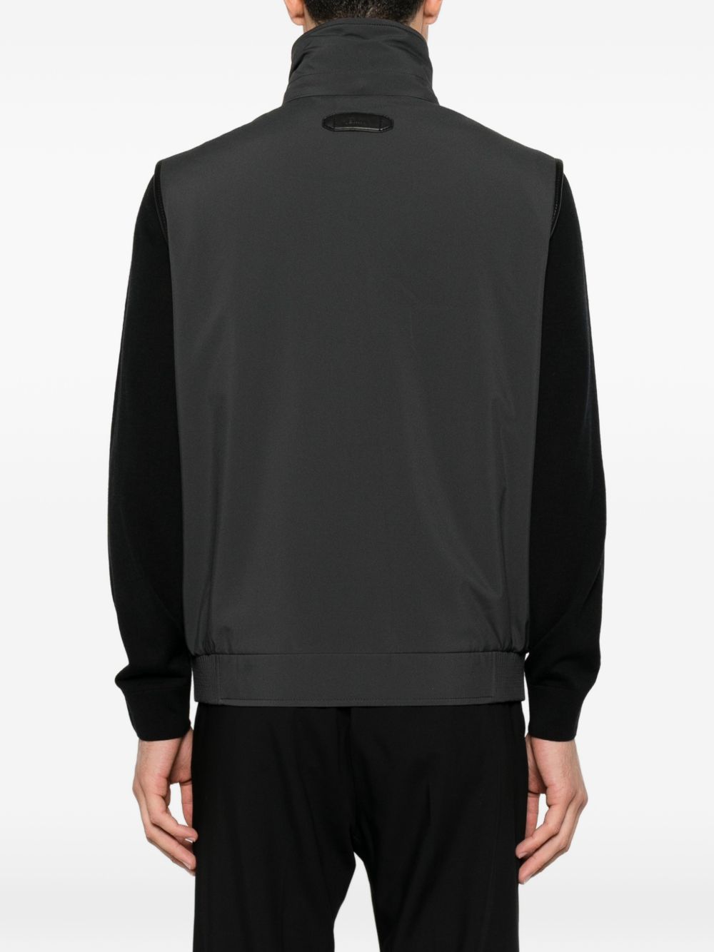 Brioni Men Nylon Down Vest
