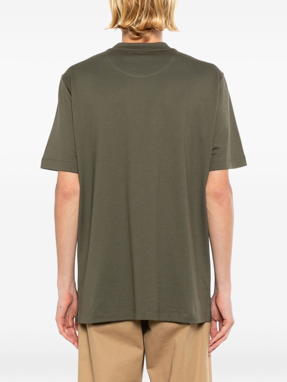 Brioni Men Cotton T-Shirt