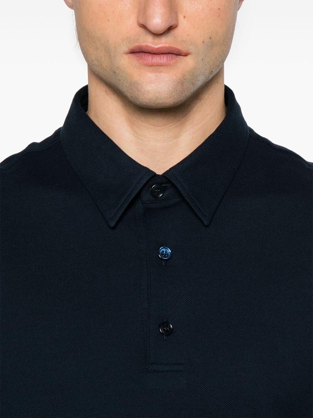 Brioni Men Cotton Polo Shirt