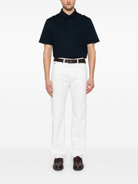 Brioni Men Cotton Polo Shirt