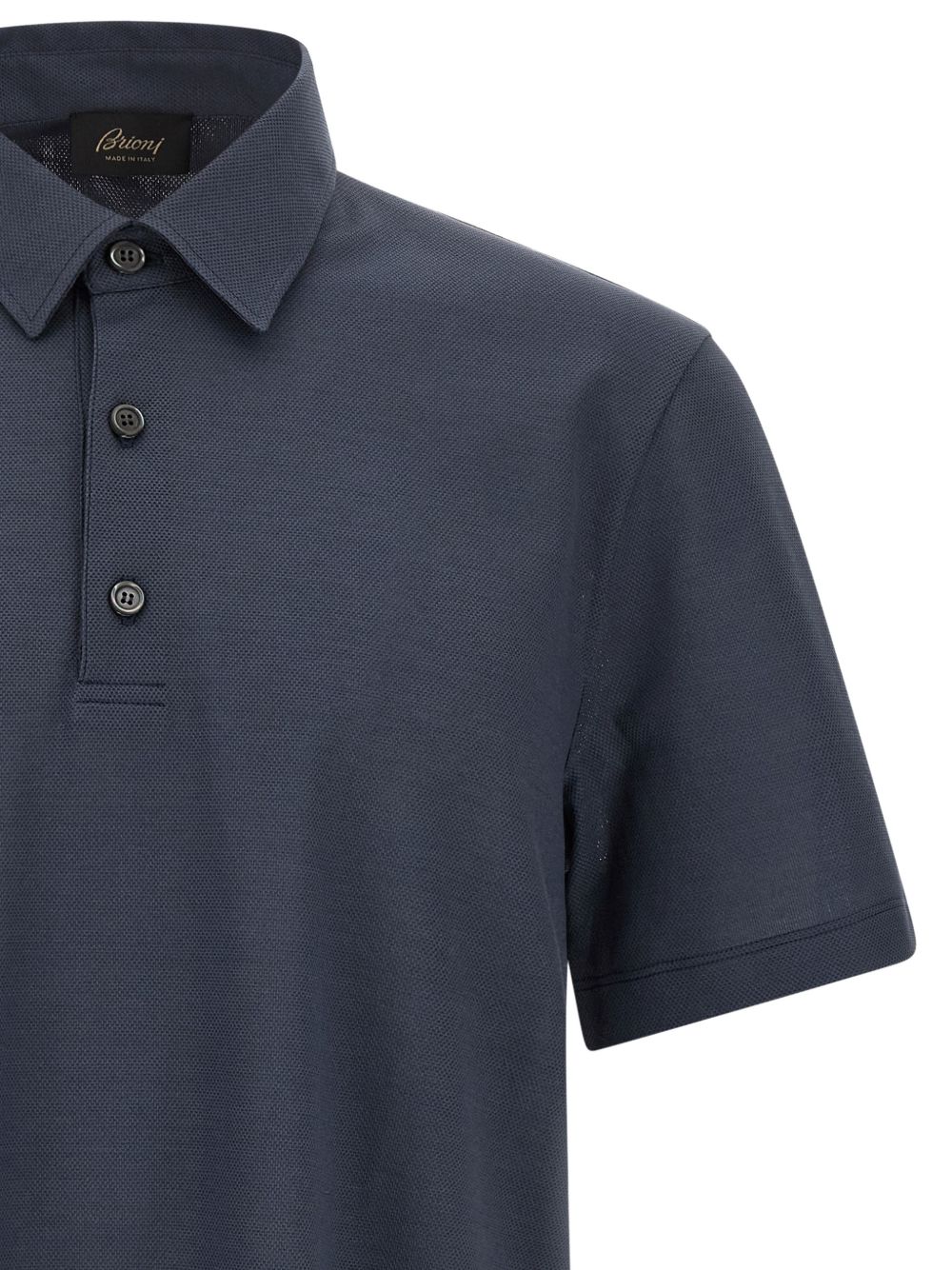 Brioni Men Cotton Polo Shirt