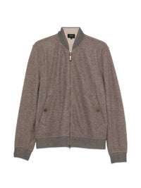 Brioni Men Cashmere Bomber Jacket
