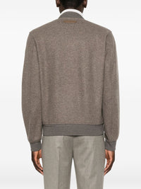 Brioni Men Cashmere Bomber Jacket