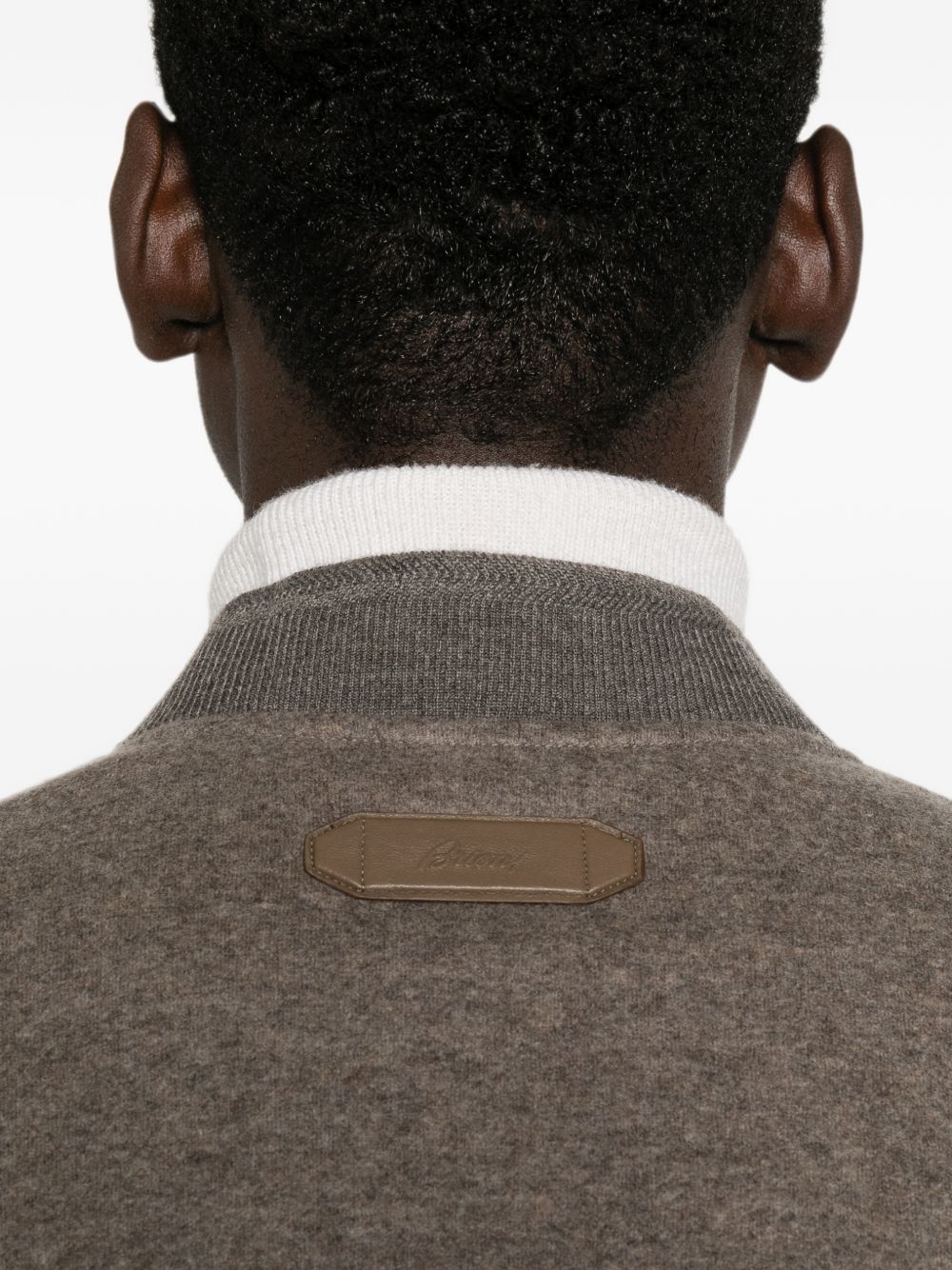 Brioni Men Cashmere Bomber Jacket