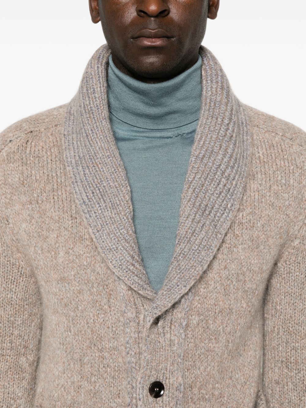 Brioni Men Cashmere And Silk Cardigan
