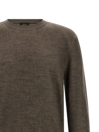 Brioni Men Cashmere And Wool Crewneck Sweater