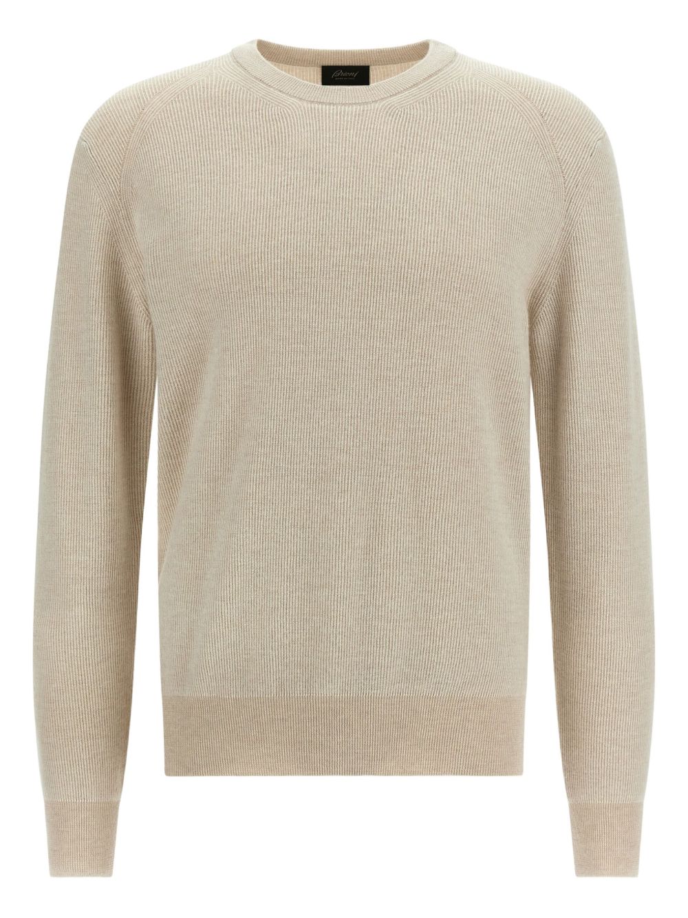 Brioni Men Cashmere And Wool Crewneck Sweater