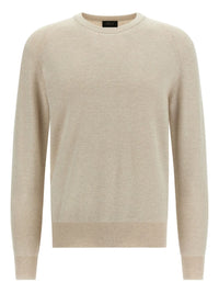 Brioni Men Cashmere And Wool Crewneck Sweater