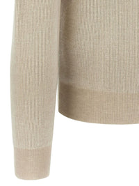 Brioni Men Cashmere And Wool Crewneck Sweater