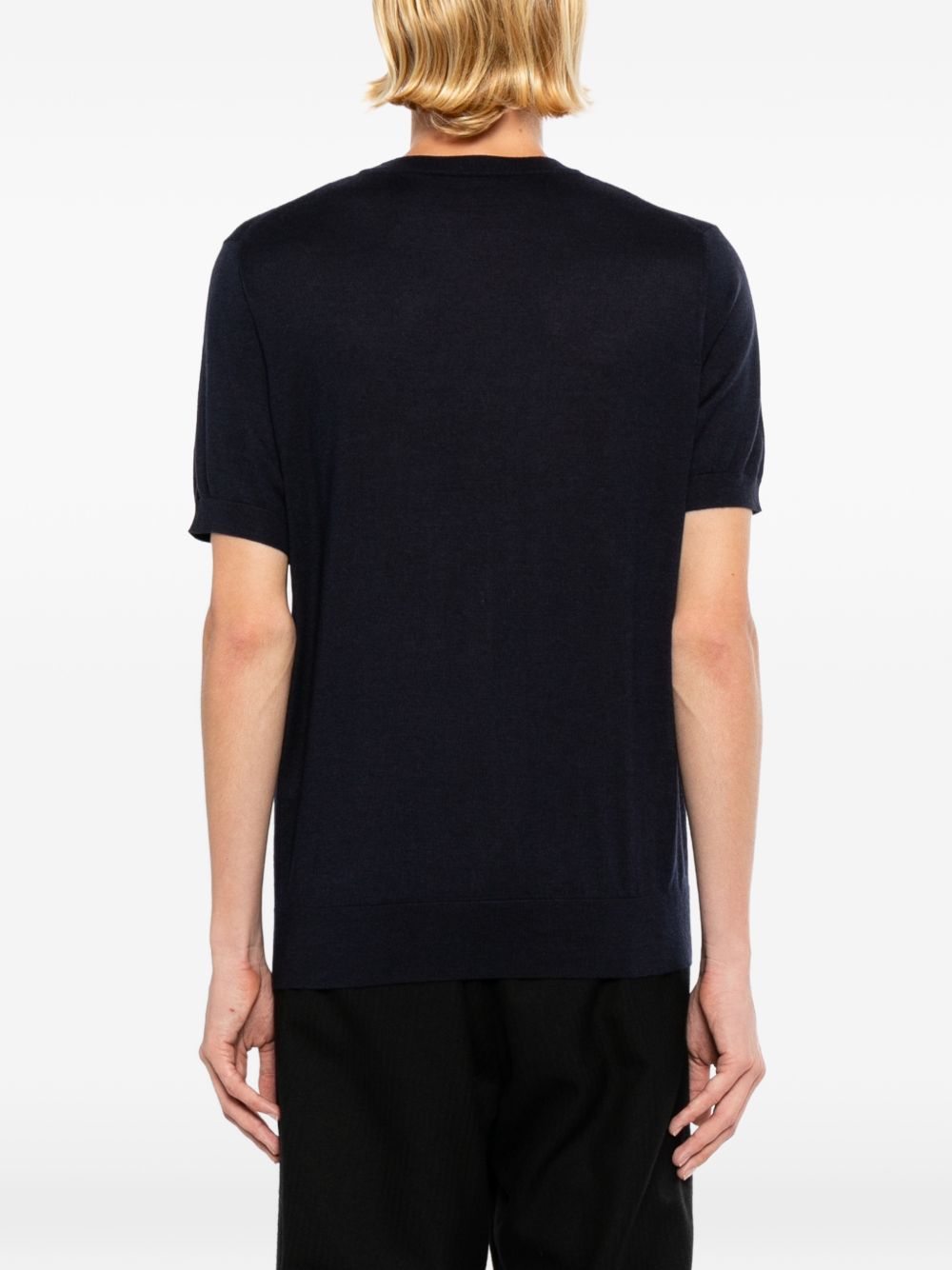 BRIONI Brioni Men Cashmere And Silk Blend T-Shirt