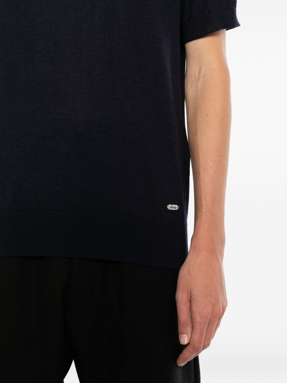 BRIONI Brioni Men Cashmere And Silk Blend T-Shirt