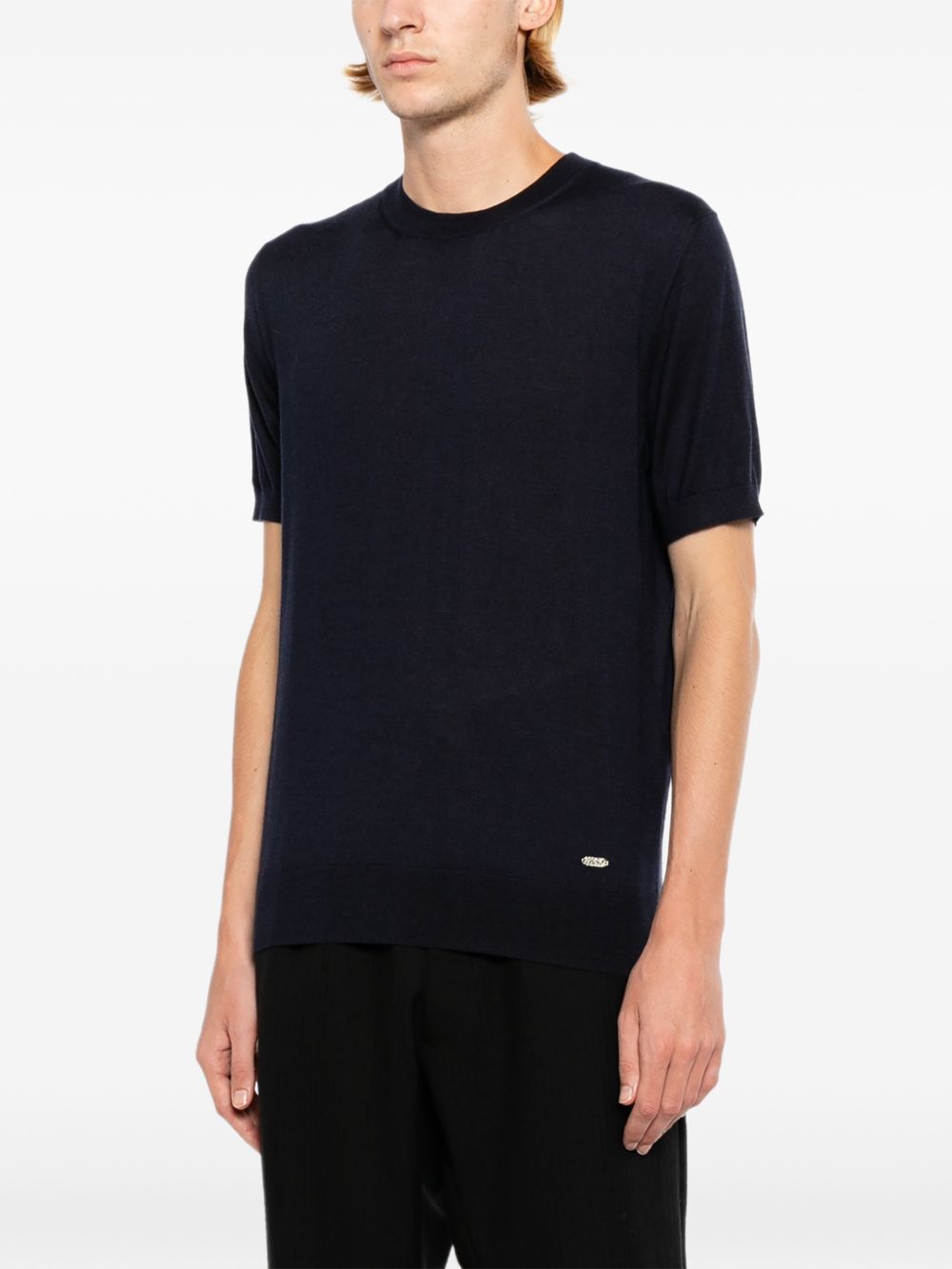 BRIONI Brioni Men Cashmere And Silk Blend T-Shirt
