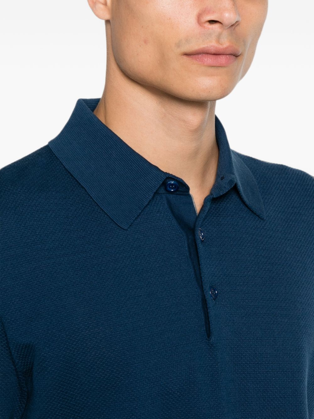 Brioni Men Cotton Polo Shirt