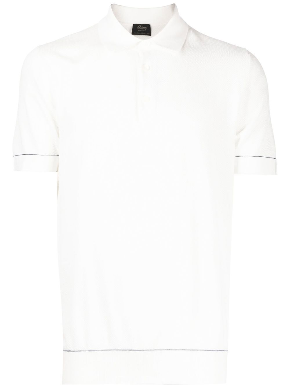 Brioni Men Cotton Polo Shirt