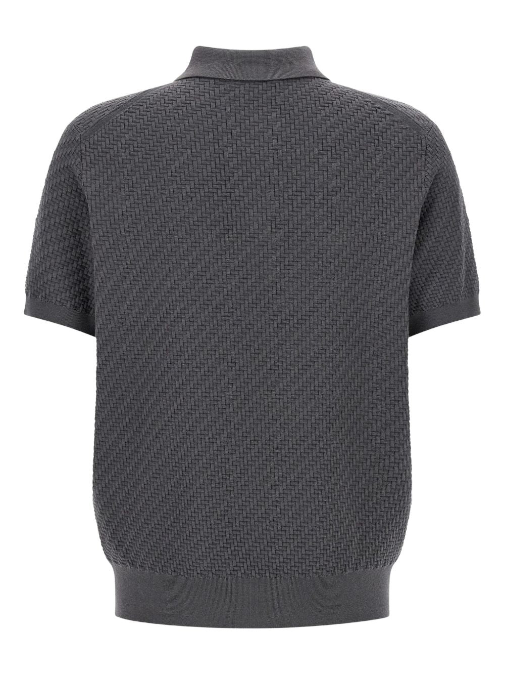 Brioni Men Cashmere And Cotton Polo Shirt