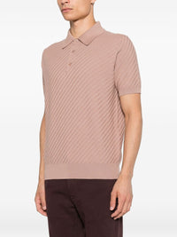 Brioni Men Cotton And Cashmere Polo Shirt