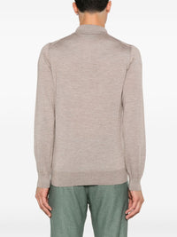 Brioni Men Cashmere And Silk Polo Shirt