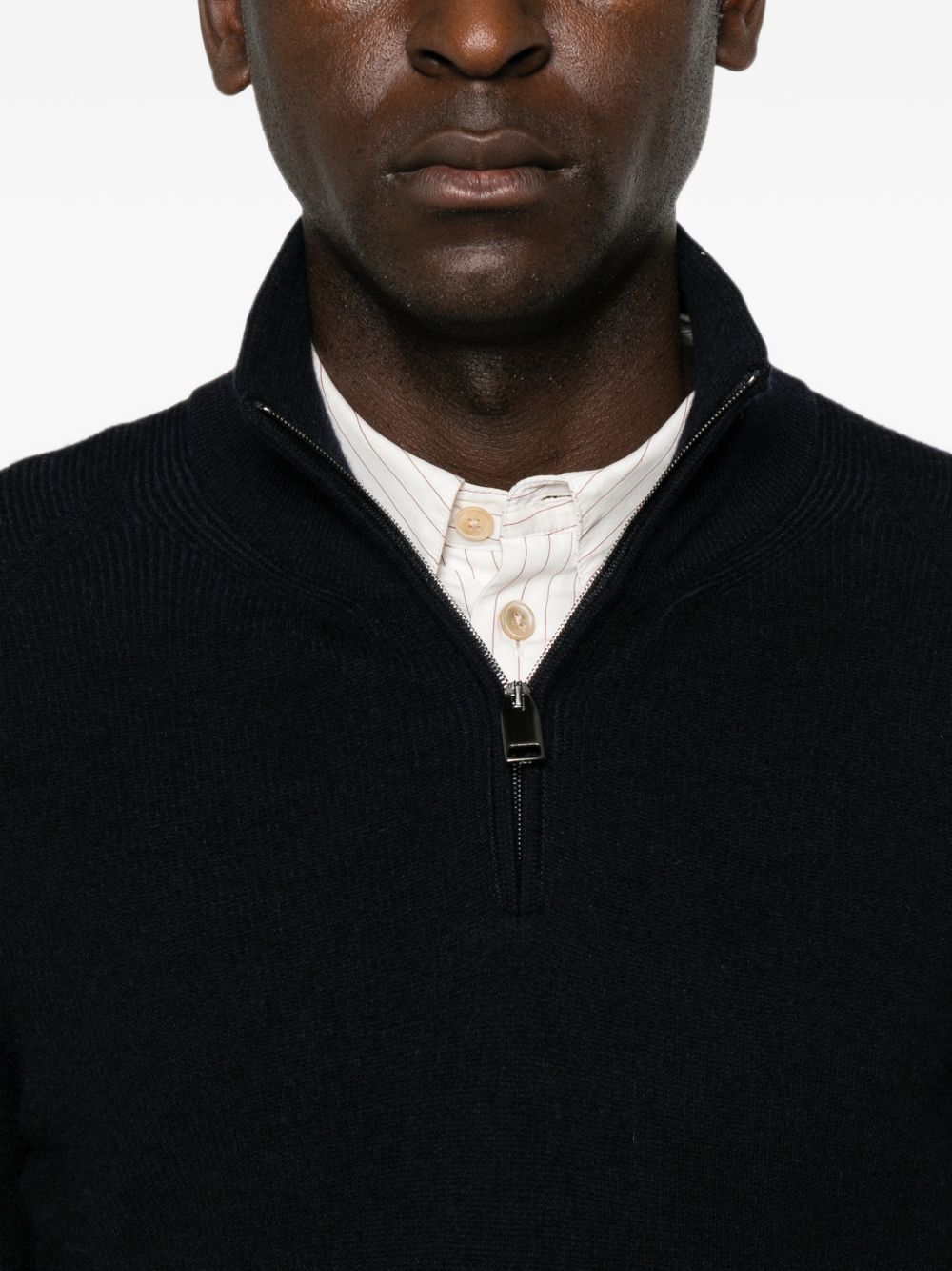 BRIONI Brioni Men Wool And Cashmere Turtle-Neck Sweater