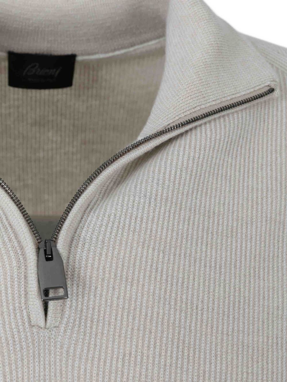 Brioni Men Wool And Cashmere Turtle-Neck Sweater