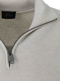 Brioni Men Wool And Cashmere Turtle-Neck Sweater