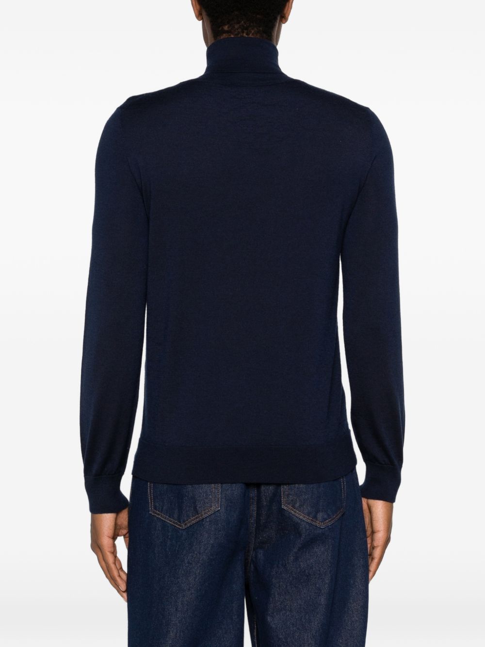 Brioni Men Cashmere And Silk Turtle-Neck Sweater