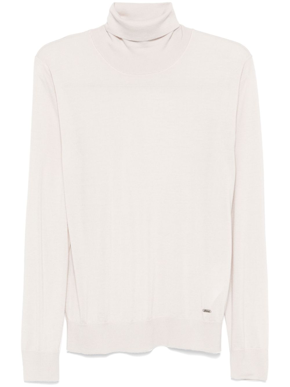 Brioni Men Cashmere And Silk Turtle-Neck Sweater