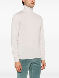 Brioni Men Cashmere And Silk Turtle-Neck Sweater