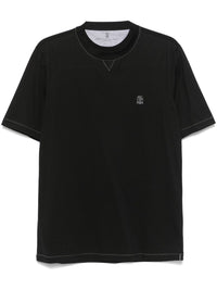 BRUNELLO CUCINELLI Brunello Cucinelli Men Logo Cotton T-Shirt