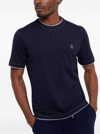 BRUNELLO CUCINELLI Brunello Cucinelli Men Logo Cotton T-Shirt