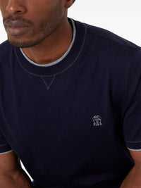 BRUNELLO CUCINELLI Brunello Cucinelli Men Logo Cotton T-Shirt