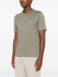 BRUNELLO CUCINELLI Brunello Cucinelli Men Logo Cotton T-Shirt