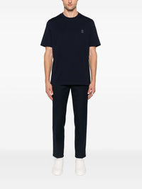 Brunello Cucinelli Men Logo Cotton T-Shirt
