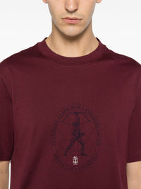 BRUNELLO CUCINELLI Brunello Cucinelli Men Logo Cotton T-Shirt