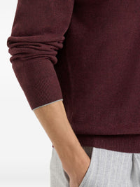 Brunello Cucinelli Men Cashmere Crewneck Sweater