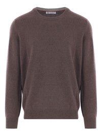 Brunello Cucinelli Men Cashmere Crewneck Sweater