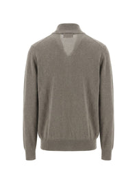 Brunello Cucinelli Men Cashmere Zipped Cardigan