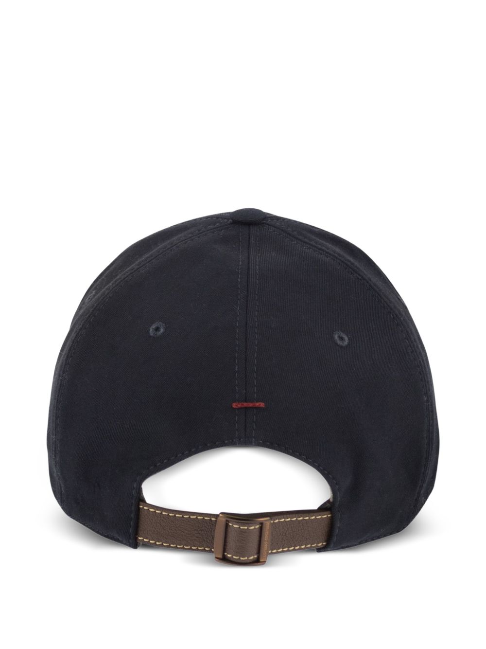 Brunello Cucinelli Men Logo Cotton Baseball Cap