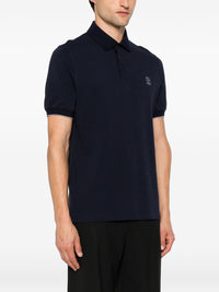 BRUNELLO CUCINELLI Brunello Cucinelli Men Logo Cotton Polo Shirt